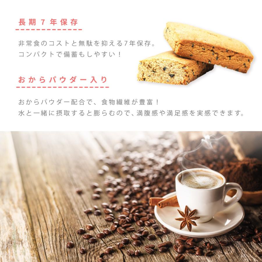 非常食 7年保存 バランススティック クッキー セサミ