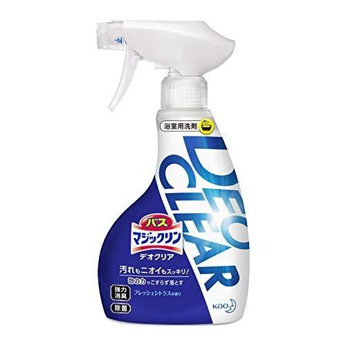 バスマジックリン Deoclear デオクリア 風呂洗剤 擦らず落とす フレッシュシトラスの香り 本体 380ml Te5106cb0c04 素敵な暮らしのヒットテン 通販 Yahoo ショッピング