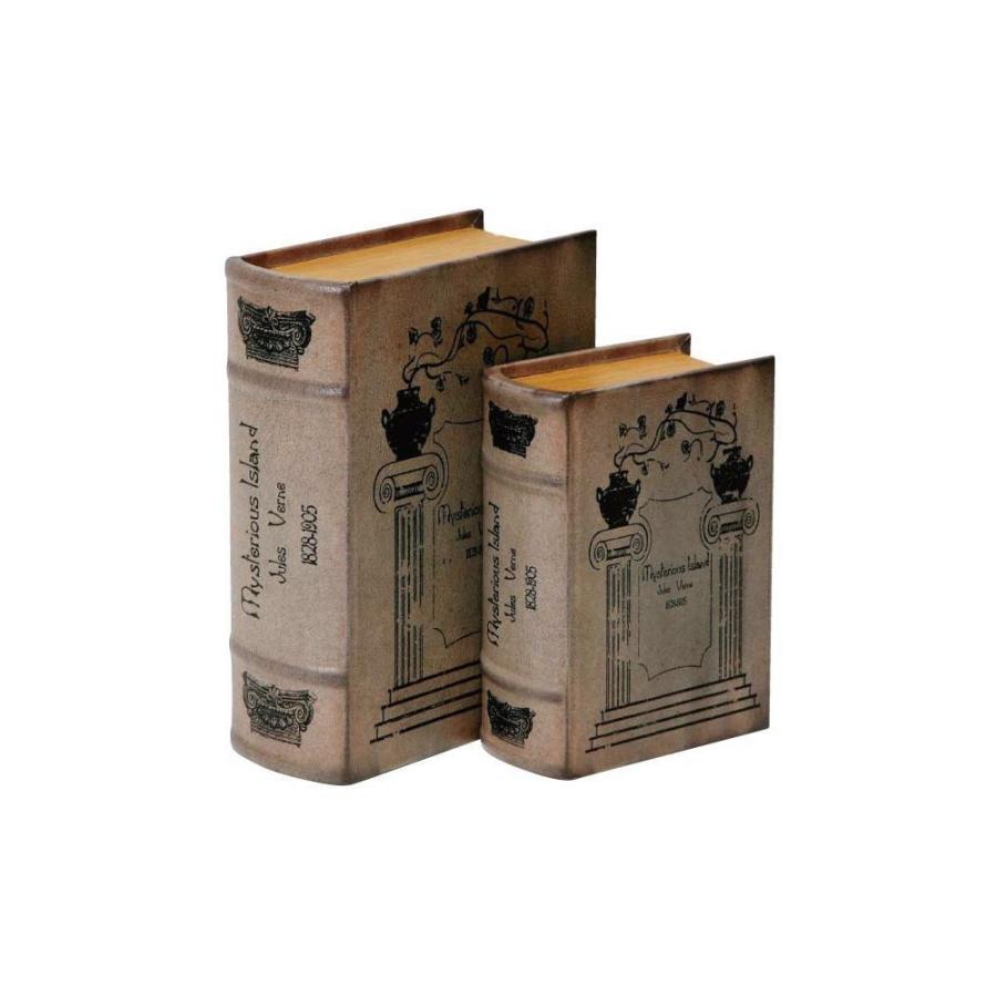 辞書型 小物入れ 本型 収納ボックス おしゃれ ブック型収納ボックス Book Box 2個セット mm 素敵な小物 お取り寄せ Rosey Rose 通販 Yahoo ショッピング