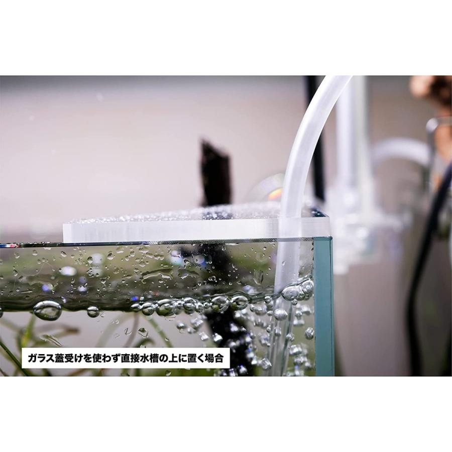 エアガード 水槽 小 小型水槽 ６０cm水槽用 水槽の角に置くだけ簡単 エアレーションの水しぶきをガッチリガード A1e 素敵な暮らし 通販 Yahoo ショッピング