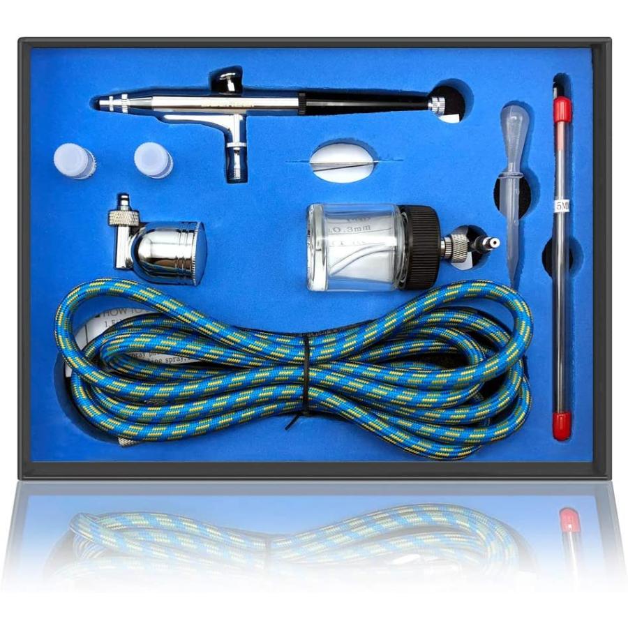 卸売 エアブラシセット ボディメイク ネイルアート ガンプラに大活躍