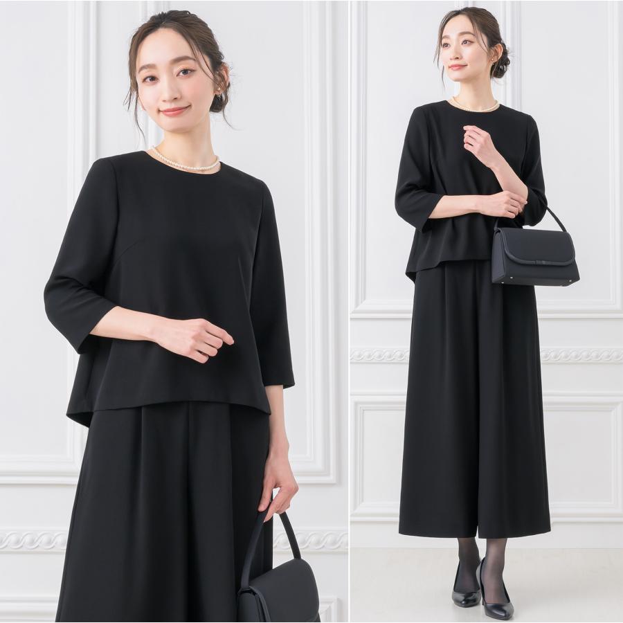 ELENA 日本製生地 洗える 喪服 レディース スーツ 2点セット ELENA 日本製生地 洗える 喪服 レディース スーツ 2点セット