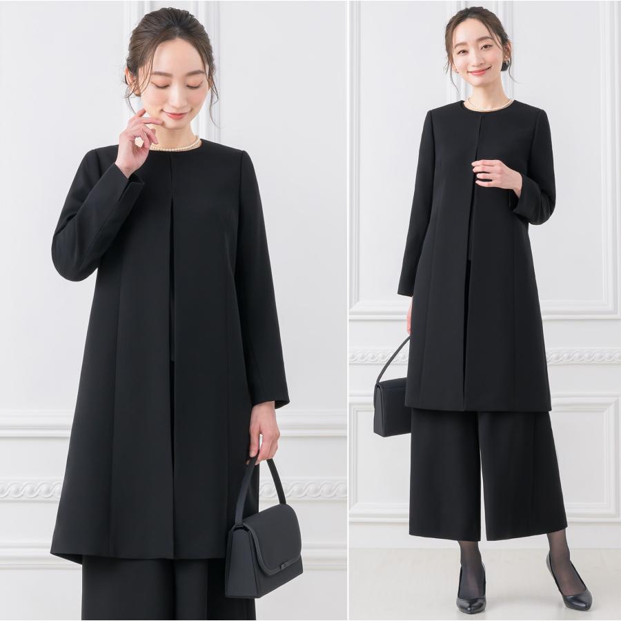 ELENA 日本製生地 洗える 喪服 レディース スーツ 2点セット ELENA 日本製生地 洗える 喪服 レディース スーツ 2点セット