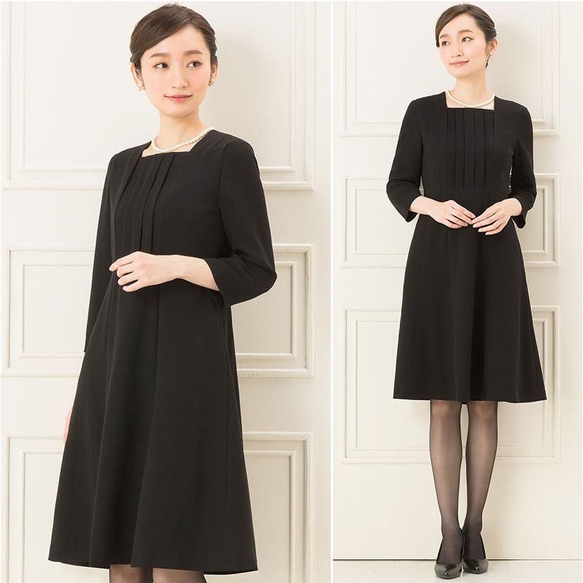 喪服 レディース 前開き 洗える 日本製生地 七分袖 夏用 前ファスナー 夏 涼しい ブラックフォーマル ワンピース 大きいサイズ 小さいサイズ 授乳 Elena 通販 Yahoo ショッピング