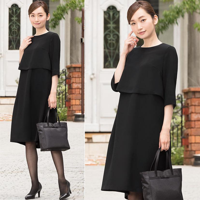 マタニティ 喪服 ワンピース 洗える ブラックフォーマル 授乳口付き マタニティ 喪服 ワンピース 洗える ブラックフォーマル 授乳口付き