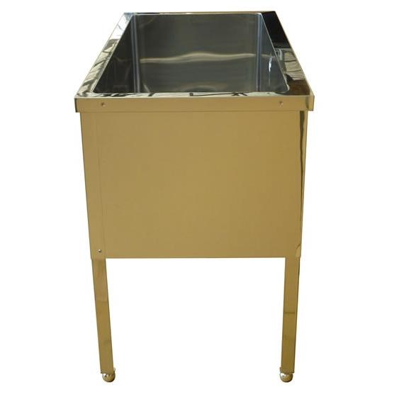 ステンレス ドッグバス 600×450×900 BG無 SUS430 メーカー直送/代引