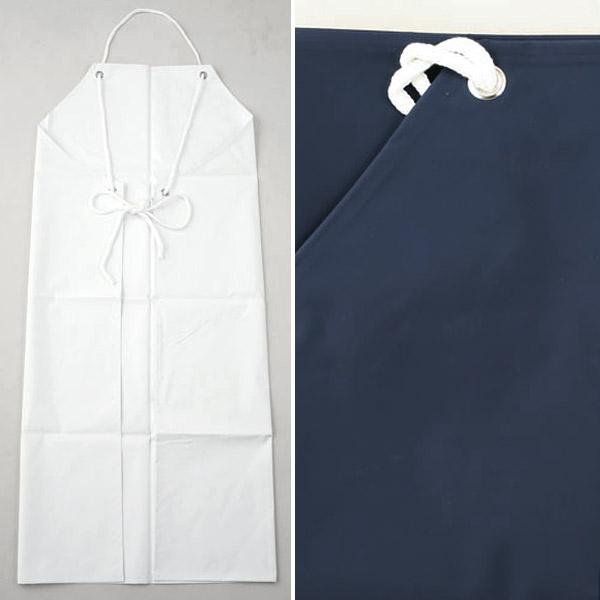 爆買 ビニール防水胸付き前掛け 90×110cm (防水 ビニール エプロン