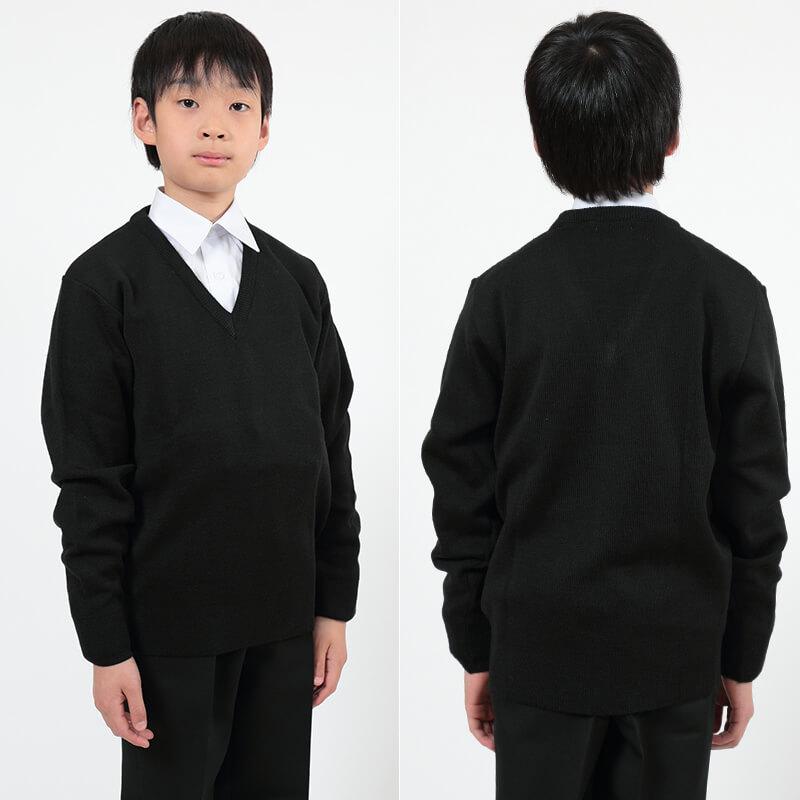 FIRST BEAT スクールニット Vセーター 100〜130cm (学生服 制服 中学生