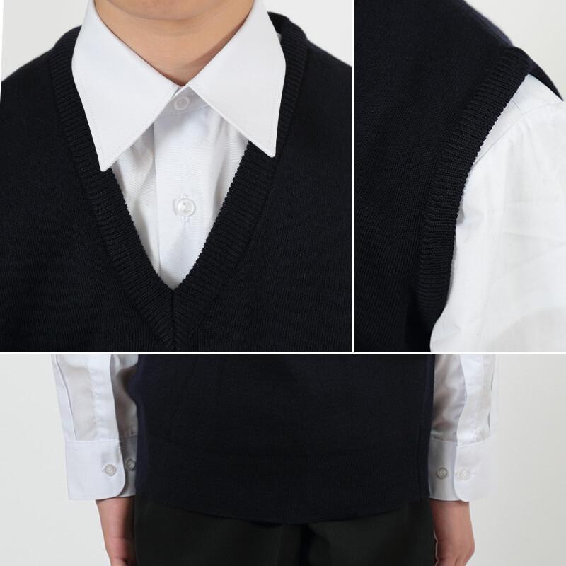FIRST BEAT スクールニットベスト M〜3L (ニットベスト 制服 FIRST BEAT スクールニットベスト M〜3L (ニットベスト 制服