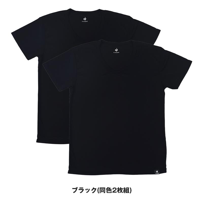 le coq sportif ルコックスポルティフ 裏ハニカムメッシュ V首