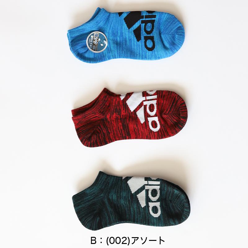 アディダス キッズ スニーカー丈ソックス 3足組 19-21cm〜23-25cm (靴下 子供 くるぶし 男の子 adidas ソックス ショートソックス ジュニア 福助 3足セット)|suteteko|03