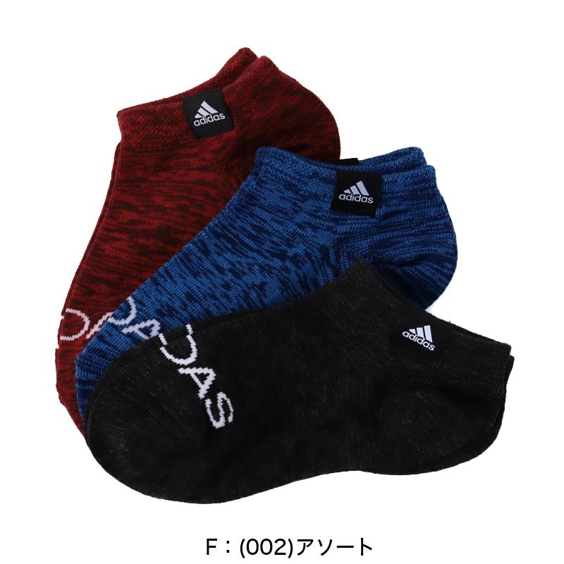 アディダス キッズ スニーカー丈ソックス 3足組 19-21cm〜23-25cm (靴下 子供 くるぶし 男の子 adidas ソックス ショートソックス ジュニア 福助 3足セット)|suteteko|07