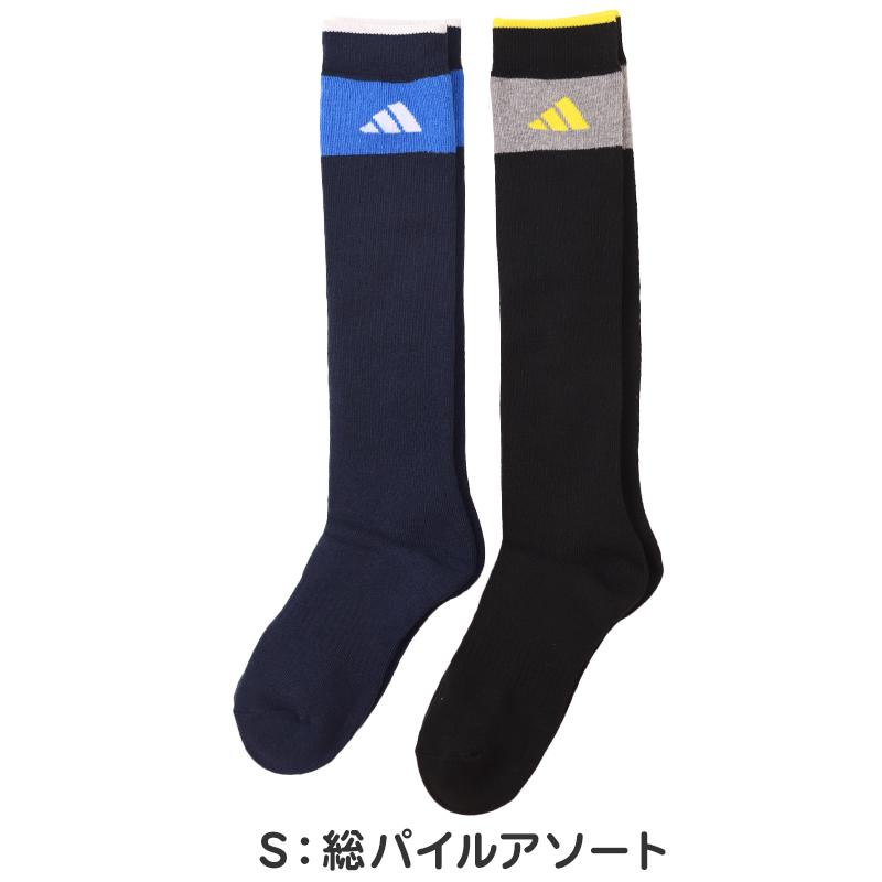 adidas（アディダス） キッズ 靴下 ハイソックス 子供 冬 2足組 19