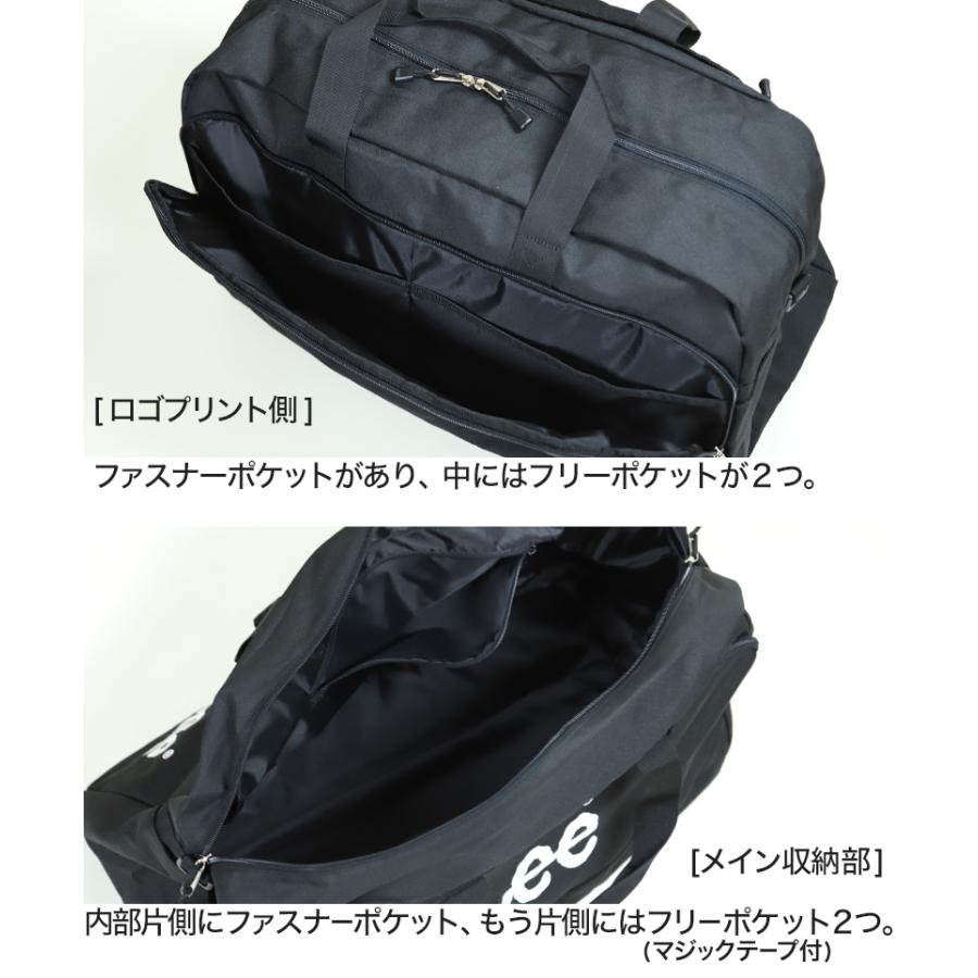 Lee ボストンバッグ 大容量 横幅58cm×高さ33cm×マチ28cm (旅行