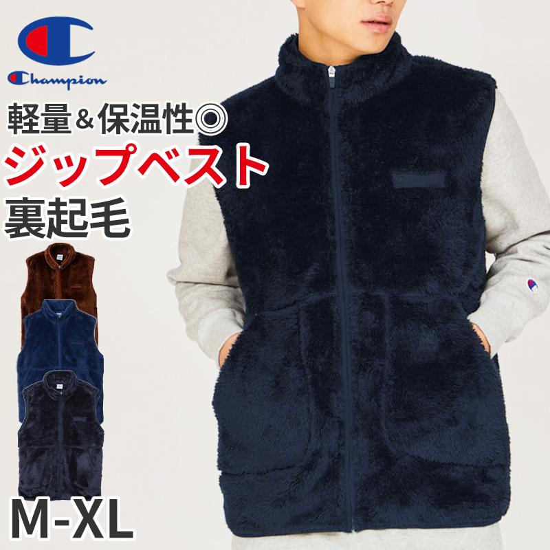 Champion フリースベスト M〜XL (メンズ ベスト ふわふわ Champion フリースベスト M〜XL (メンズ ベスト ふわふわ