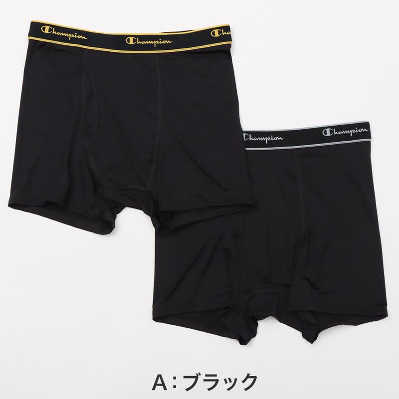 Champion（チャンピオン） メンズ ボクサーブリーフ 抗菌防臭 吸汗速乾