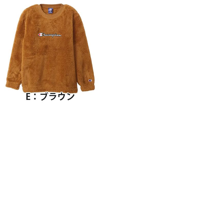 Champion（チャンピオン） キッズ クルーネックシャツ 暖か フリース