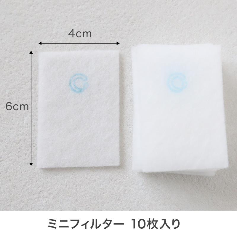 クレアウィン ミニファン 替えフィルター 約60×40mm ( クレアウイン 替えフィルター 抗ウイルス フィルター 空気清浄 マスクに匹敵 黄砂 ) (在庫限り) | ブランド登録なし | 06