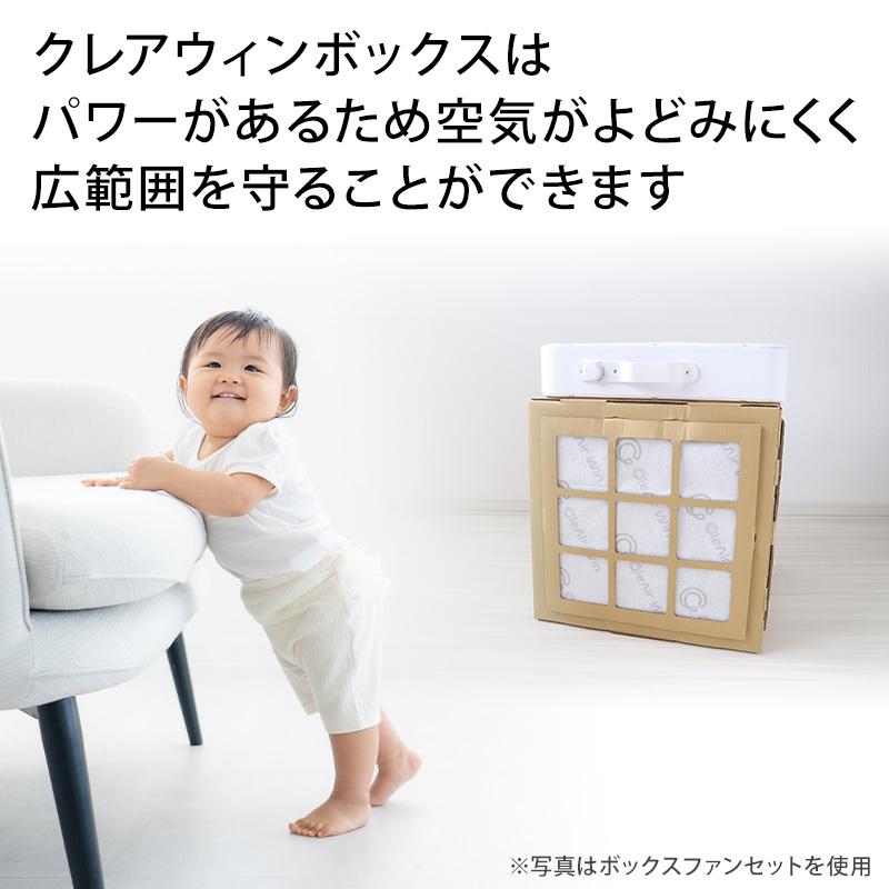 クレアウィン ボックス ( 工場直送便 ) ( 同梱不可 ) 510×510mm (CleAir Win クレアウイン 空気清浄 黄砂) (取寄せ) | ブランド登録なし | 03