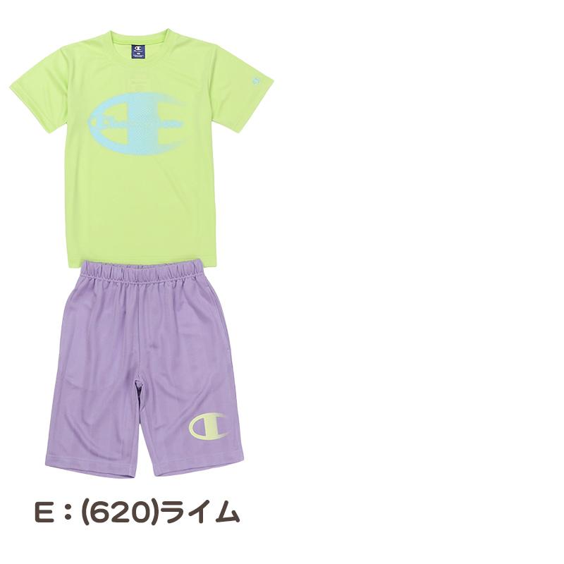 Champion（チャンピオン） キッズ 半袖 ハーフパンツ 上下