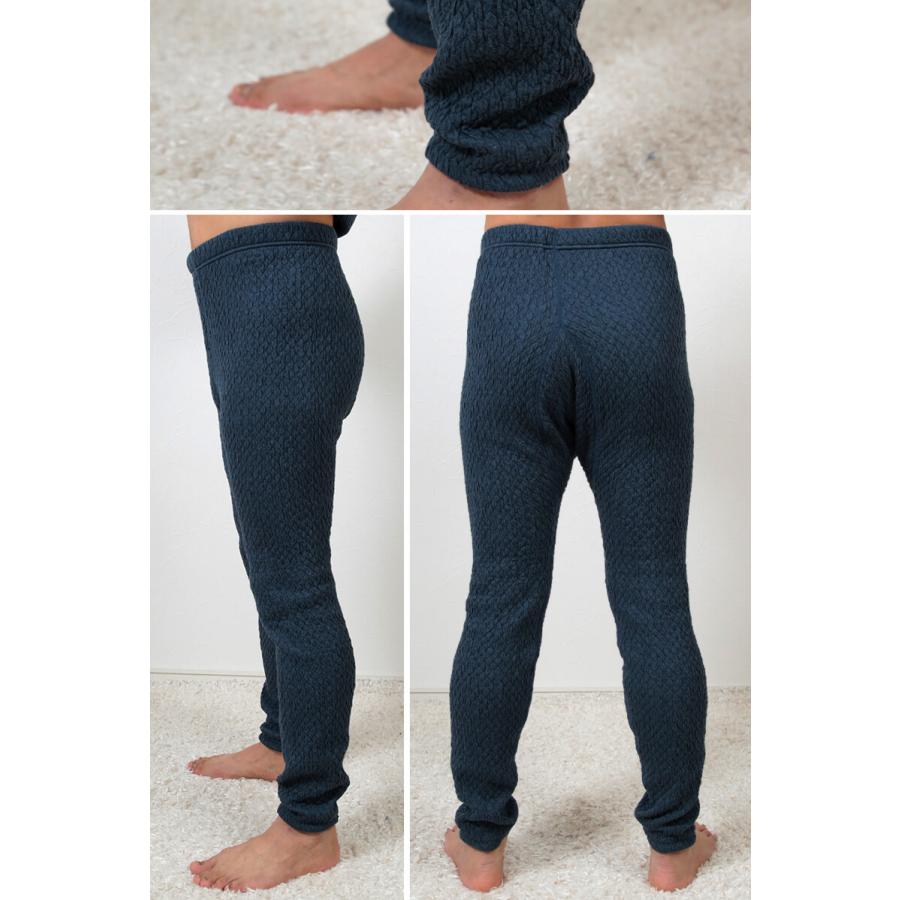 ひだまり チョモランマ 紳士長ズボン下 M〜LL (保温力 透湿性 消臭抗菌