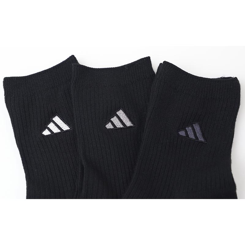 adidas（アディダス） ショートソックス メンズ 3足組 24-26cm・26