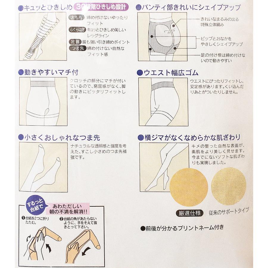 Fukuske 福助 キュっとひきしめ オールサポートタイプ パンティ