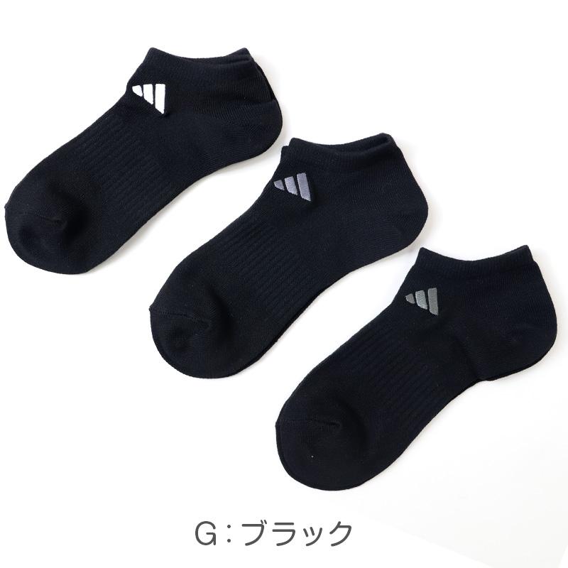 adidas（アディダス） 靴下 スニーカーソックス レディース adidas 3足