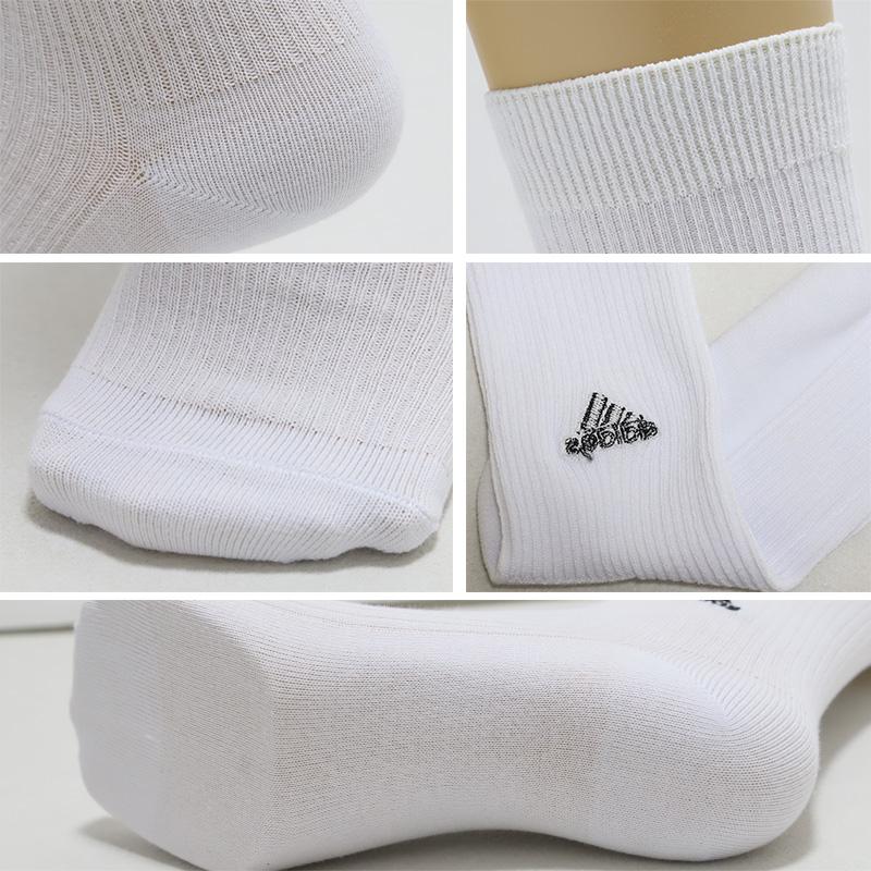 adidas（アディダス） 靴下 子供用 ソックス ジュニア 男子 女子 3足組