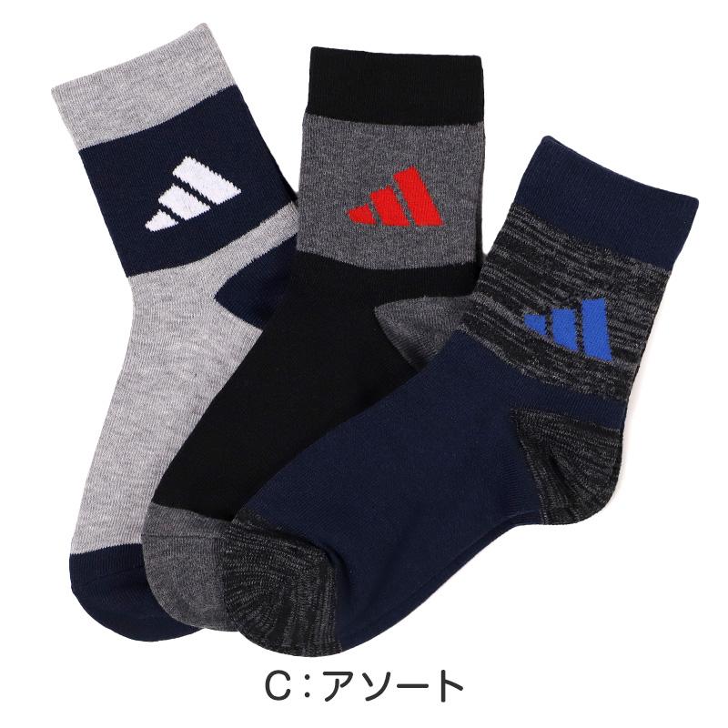 adidas（アディダス） 靴下 暖かい カジュアル丈 ソックス 冬 厚手