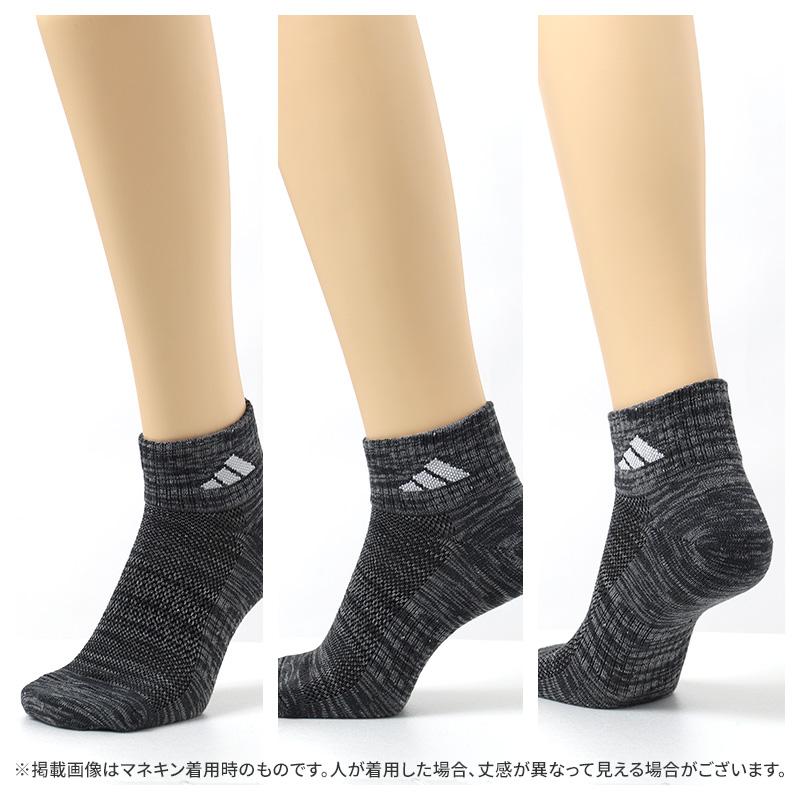 adidas（アディダス） メンズ ソックス 3足組 ショート丈 破れにくい