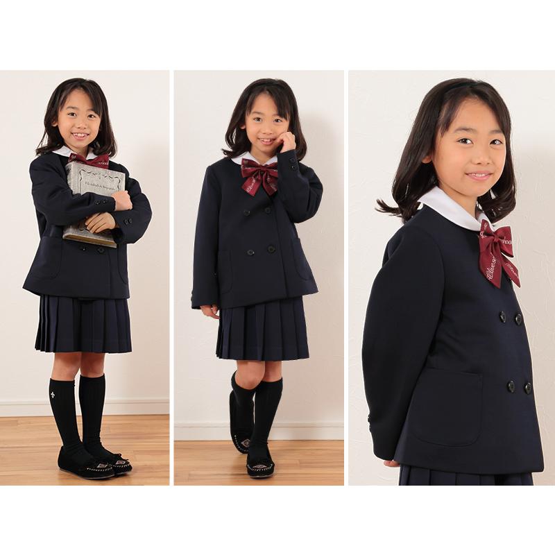 トンボ学生服 男女兼用 イートン通学服上着 ダブル型 135cmA〜160cmA