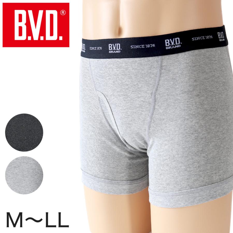B.V.D BVD メンズ ボクサーブリーフ 綿100% M〜LL コットン 前開き