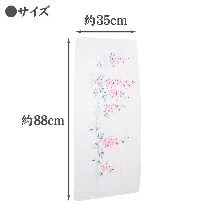 日本製 綿100% 二重袷ガーゼ手ぬぐい 6枚組 (約35×88cm) (てぬぐい