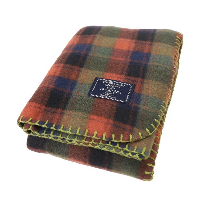 ひざ掛け ブランケット 軽い フリース 軽量 コンパクト 暖かい 約70