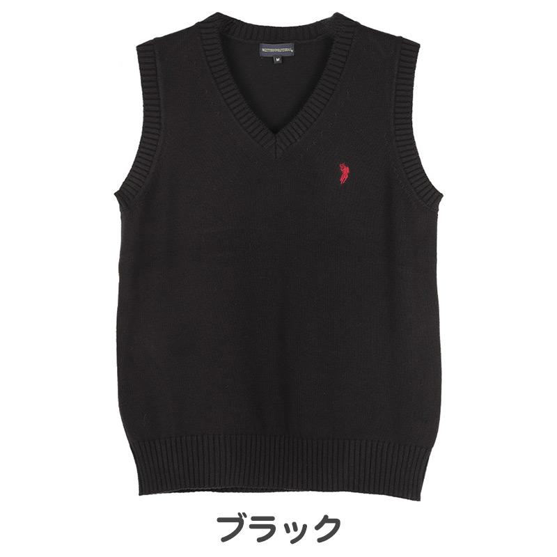 スクールベスト 女子 男子 学生 綿100％ スクール ニット 制服 ベスト