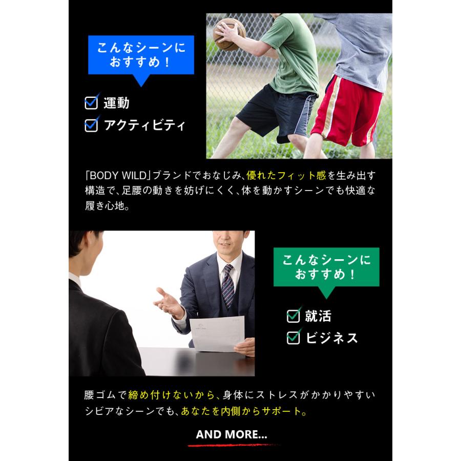 BODY WILD（ボディワイルド） グンゼ ボクサーパンツ メンズ エアーズ
