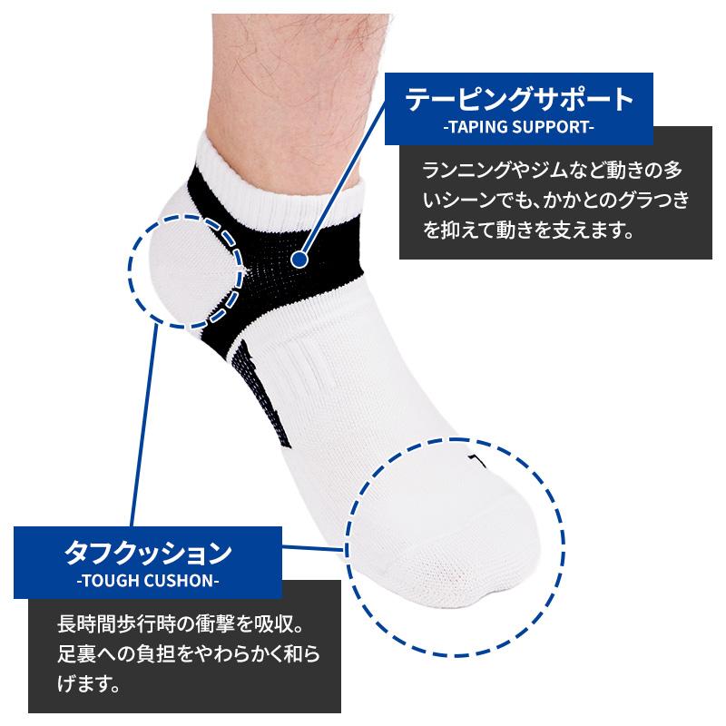 GUNZE（グンゼ） アクティブスタイル メンズ スニーカーソックス 靴下