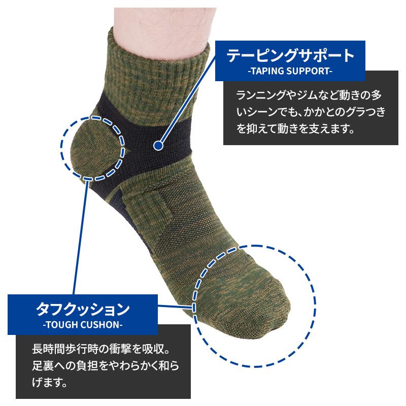 GUNZE（グンゼ） アクティブスタイル メンズ ショートソックス 靴下 2