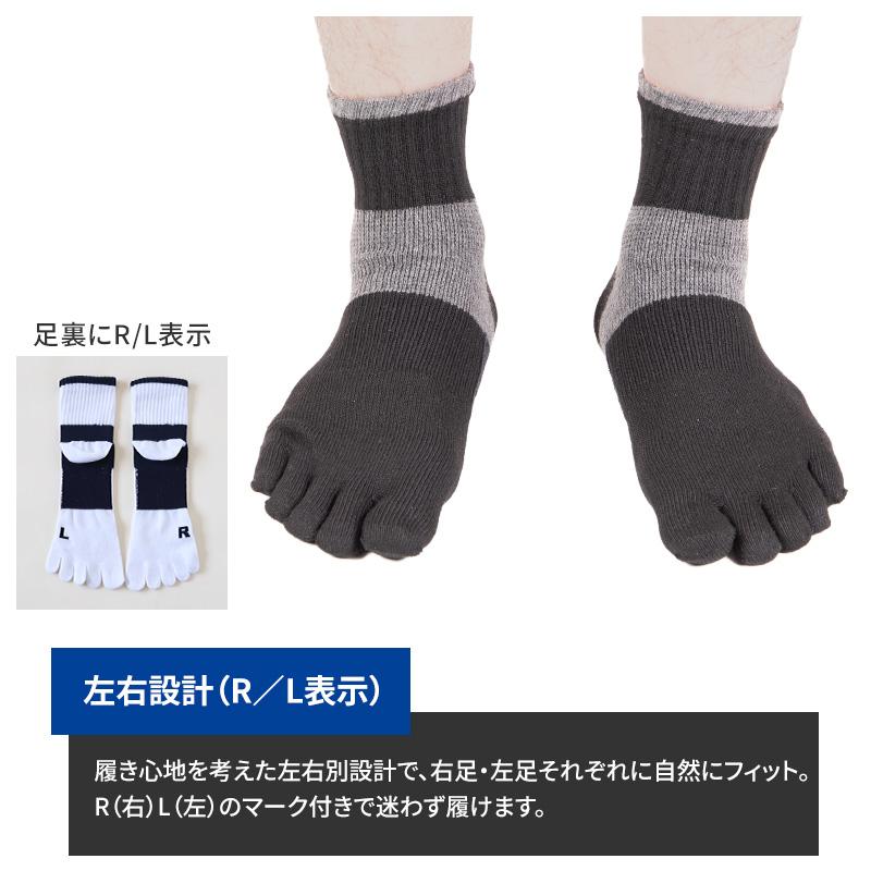 GUNZE（グンゼ） アクティブスタイル メンズ 5本指 ショートソックス