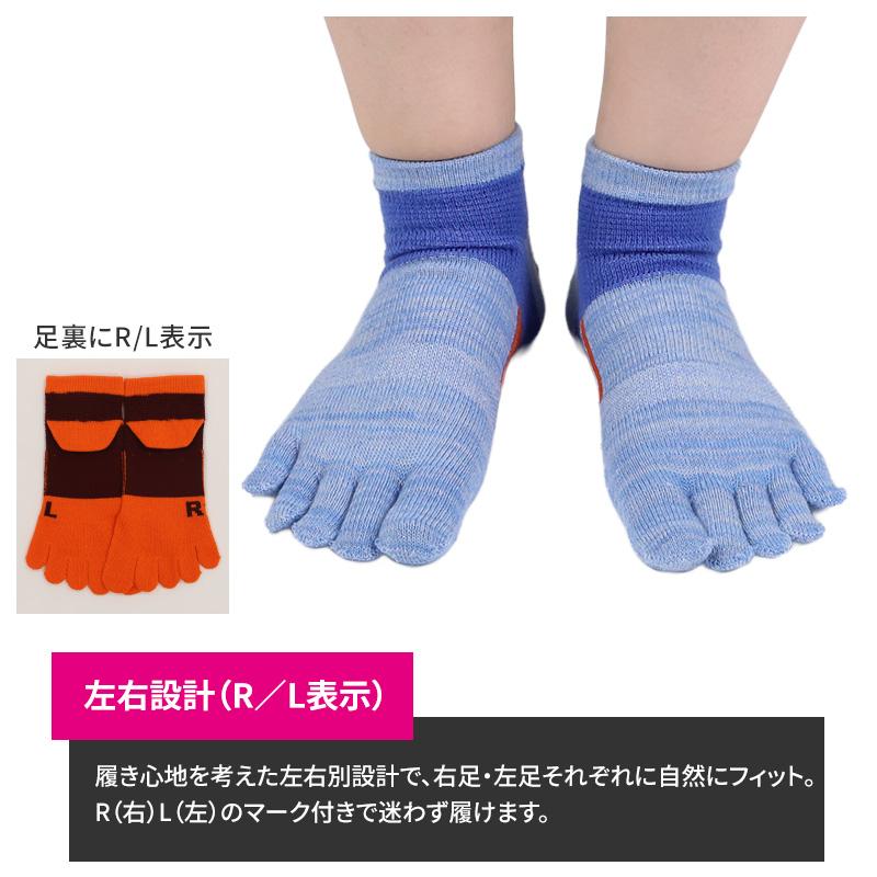 GUNZE（グンゼ） アクティブスタイル 5本指 ソックス レディース
