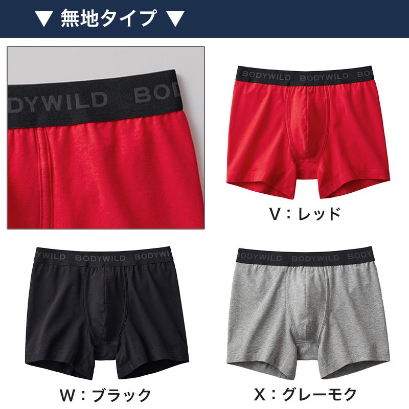 BODY WILD（ボディワイルド） グンゼ ボクサーパンツ M L LL メンズ 綿