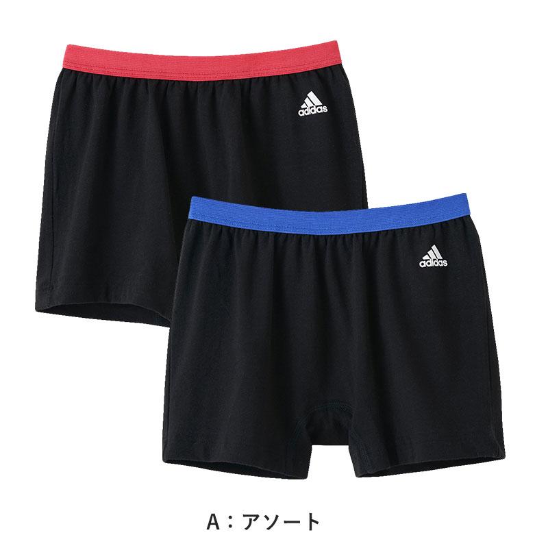 adidas（アディダス） ガールズショートパンツ 2枚組 140〜165cm