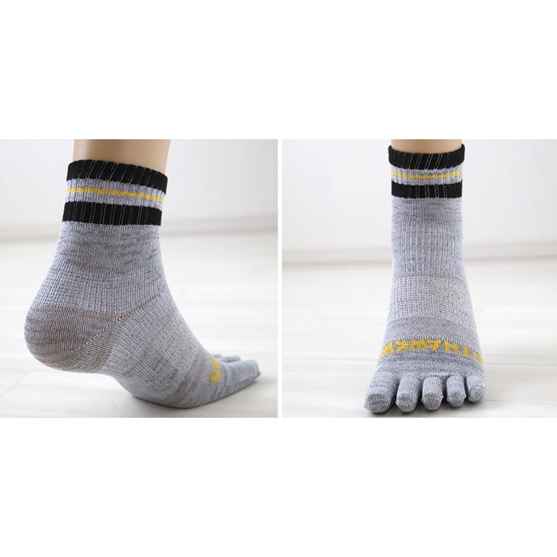 GUNZE（グンゼ） GTホーキンス 5本指ソックス メンズ 靴下 ショート