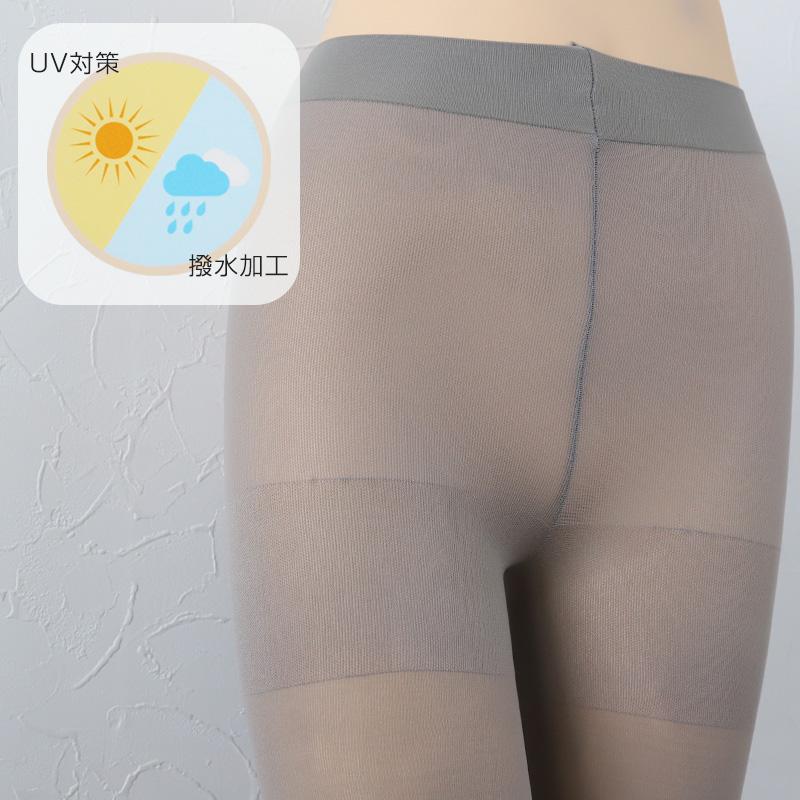 GUNZE（グンゼ） レギンス 10分丈 レディース ズレない UV対策 50