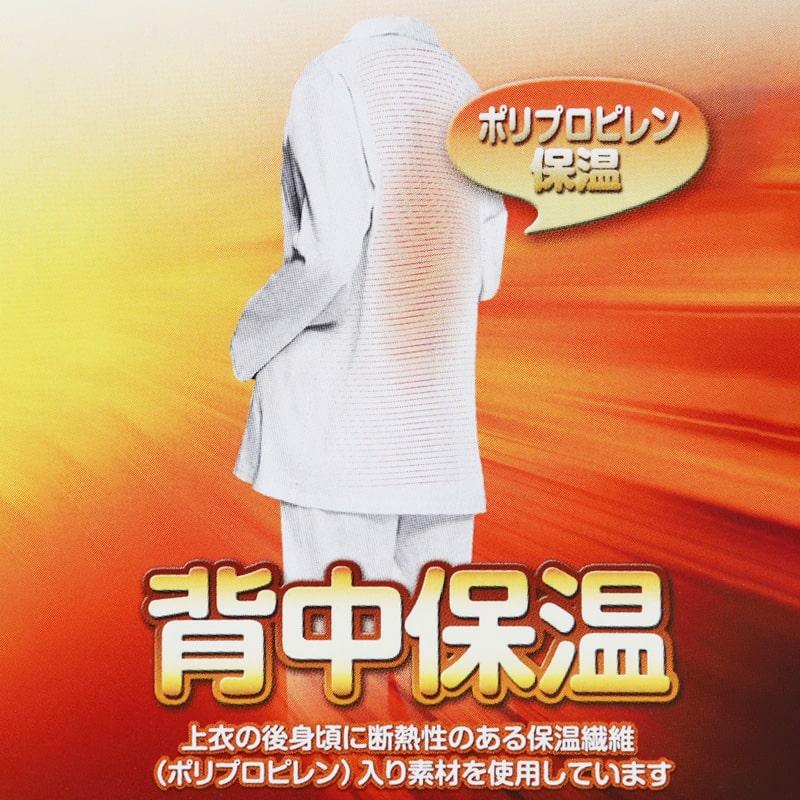 GUNZE（グンゼ） パジャマ レディース 長袖 冬 背中保温 S M L LL 婦人