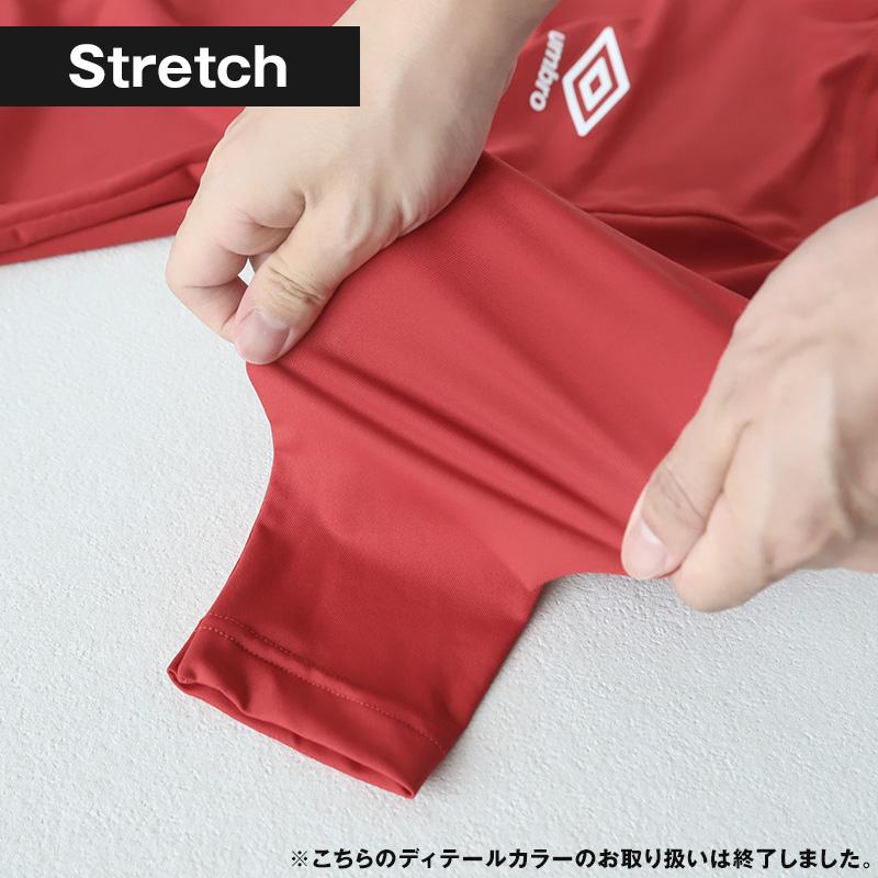 umbro（アンブロ） 爆買 メンズ tシャツ 長袖 ハイネック スポーツ uv