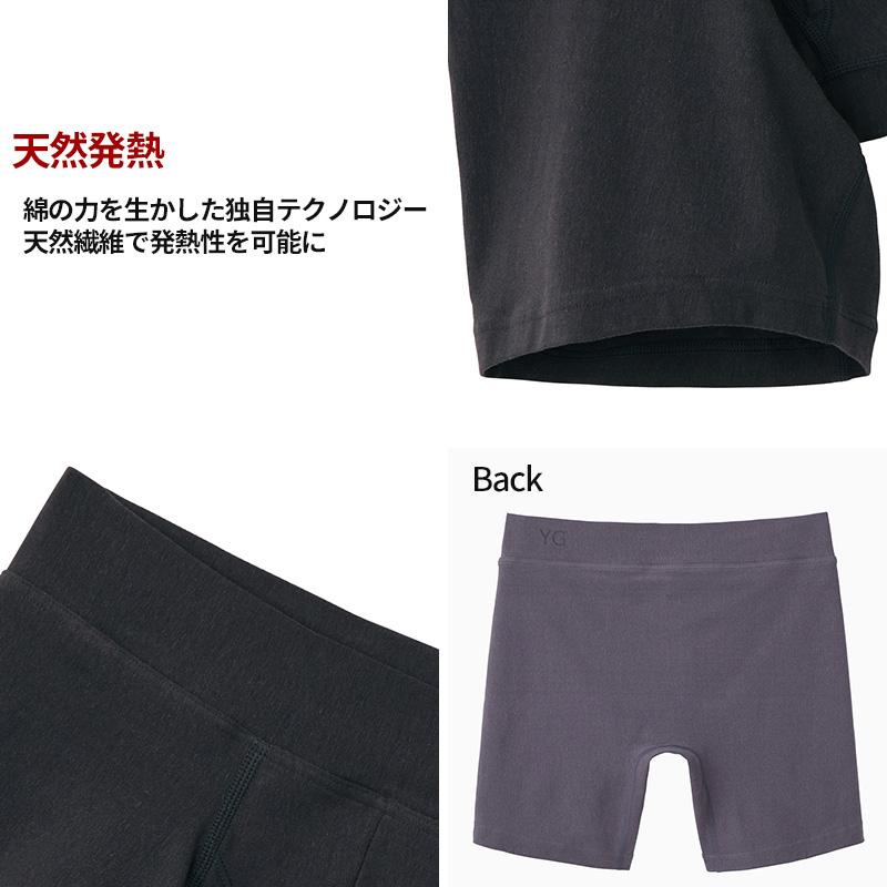 YG グンゼ ボクサーパンツ メンズ 綿混 M〜LL ネクストラ GUNZE ロング