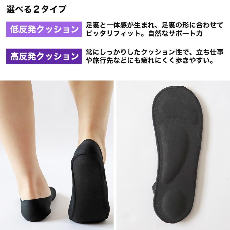 COSMEDICAL グンゼ フットカバー 深履き クッション 23-25cm・25-27cm