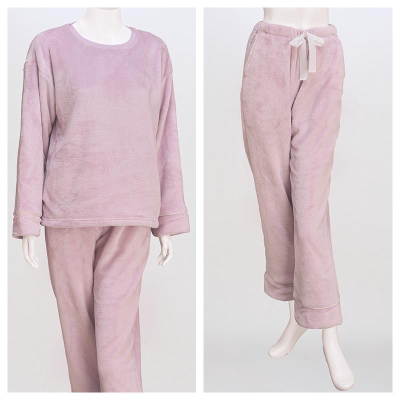 GUNZE（グンゼ） ウチコレ レディース ルームウェア フリース 上下